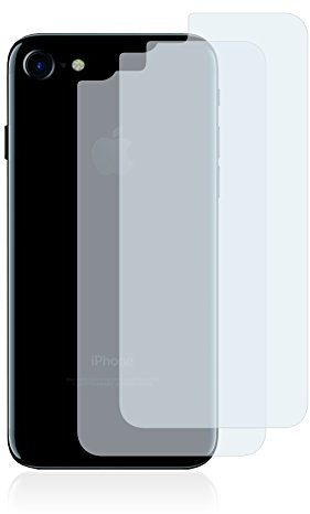 BROTECT (2 Stück Schutzfolie für Apple iPhone 7/8 / SE 2 2020 Rückseite (gesamte Fläche) Displayschutz Folie Ultra-Klar