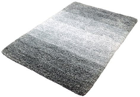 Kleine Wolke Oslo Badteppich, 100% Polyester, Platin, 90 x 60 cm