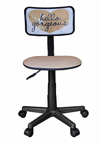 Urban Shop Mesh bedruckt Drehstuhl Casual Hello Gorgeous