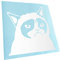 Kiwistar Autoaufkleber - Grumpy Cat - Meme - No 10,5 x 10 cm - weiß-10 - Aufkleber für Auto, Laptop, Fahrrad, LKW, Motorrad Mehrfarbig JDM Decal Racing
