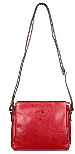 Gianni Conti Andria Womens Messenger Tasche One Size Rot