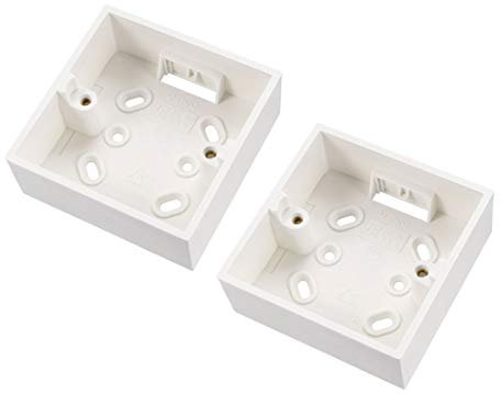 uxcell Wall Switch Box Electrical Outlet Mounting Cassette Single Gang 2pcs