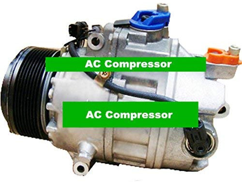 SINOCMP 64529205096 Compresor de Aire Acondicionado para Coche, compresor de Aire Acondicionado para BMW X6 3.5i CSE717, 3 Meses de garantía