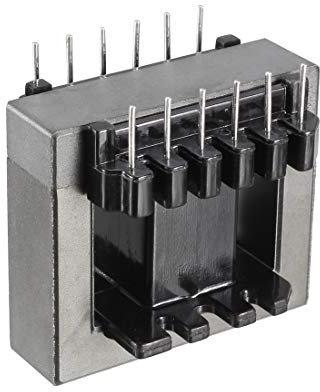 sourcing map Transformator Spulen Ferritkern Vertikale Ferrit Hälften und Spulensatz 2Sets EI40