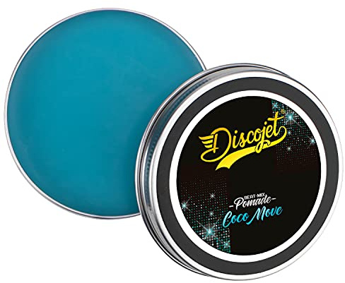 Discojet Coco Move Pomade mittel weich für Halt & edlen Glanz ✓ groovt mit Bienenwachs & Kokosöl