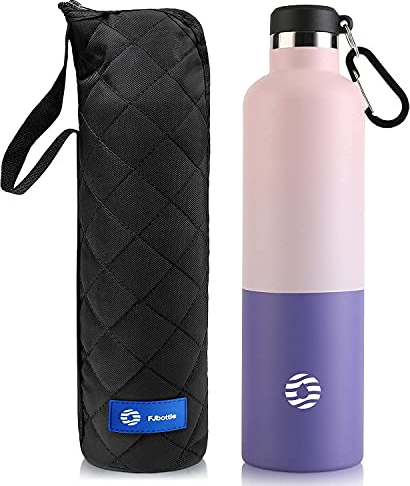 FEIJIAN Stainless Steel Water Bottle 750ml/1000ml Sports Flask Vacuum Insulated Water Bottle Leak Proof BPA Free Metal Water Bottle for School, Cycling, Sports and Gym