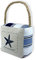 jiuzcare Cale Porte Maison, Style Méditerranéen Cale Porte en Tissu Cale Porte Animaux Butoir Tissu étoile Sable Arret de Porte Bouchon de Porte Cale de Porte Sol Cale Poignée Environ 1KG, Starfish