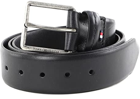 Tommy Hilfiger Herren Casual Essential 4.0 Gürtel, Black, 95 cm