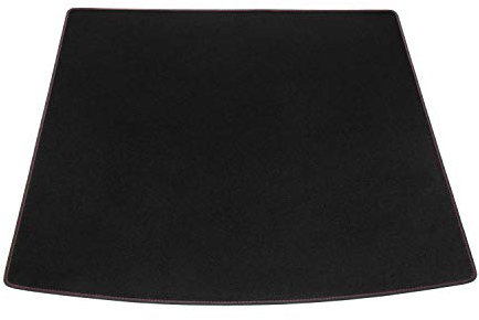 teileplus24 BKF-094 Kofferraummatte Kofferraumwanne passend für Seat Ibiza 5 KJ Xcellence FR Style 2017-, Naht:Rot