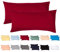 Livessa 2er Set Kissenbezug 40 x 80 cm - Kopfkissenbezug aus%100 Baumwolle Kissenhülle Bügelfrei & Knitterfrei mit Reißverschluss, 40x80cm Pillow Cover, atmungsaktiv, Oeko-Tex Zertifiziert