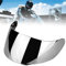 FTVOGUE Motorrad Windschutz Helmlinsenvisier, Anti-Fog-Motorrad Windschutzscheibe, Motorrad Helmlinsenvisier, Helmlinsen Visierschutz Motorrad Objektiv Visier für AGV K1 K3 SV K5 K5-S(Silber-)