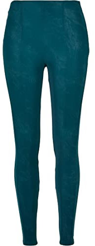 Urban Classics Damen Ladies Washed Faux Leather Pants 5XL Jasper