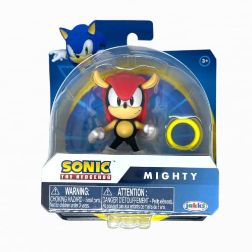 Sonic The Hedgehog Deluxe Version Mighty 6,3 cm mit SEGA Ringfigur