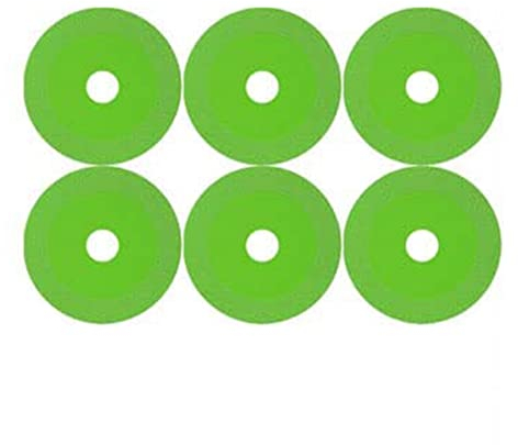 Duendhd Glas-Trennscheibe, Sägeblatt-Rad, Glaskeramik-Schneiden für Winkelschleifer, 10,2 cm, ultradünnes Diamant-Sägeblatt, 6 Stück