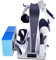Charging Dock Stand for PS VR2 & for PS5 Controller,Dual Controller Charger Station Base Cooling Stand With Charging Indicator Light & 10 Game Discs Slots