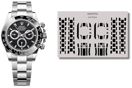 NOOYO Schutzfolie für Rolex Daytona 116500 Unsichtbarer Schutz für Gehäuse, Schließe und Armband Referenz: 116500LN, 116503