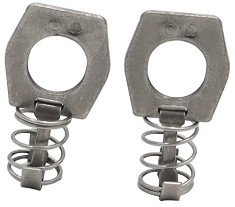 Angoily 2pcs Water Heater Lock Rv Parts Rv Water Heater Spring Loaded Water Heater Fastener Water Heater Cam Water Heater for Rv Cam Lock for Gas Bottle Trailer Stainless Steel Spring Lock