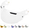 Everalo Visiere Compatible avec Casque Arai Chaser X - Rx7v - Quantic - Rx7x - Quantum X - Signet X - Defiant X - Concept X - Profile V - Qv Pro - Vas V - Ecran Visière Pinlock Ready (Transparent)