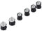 JTLB, 6 uds., Piezas de Motosierra, Amortiguador AV para Husqvarna 61 66 133 136 141 272S 266 268 272XP