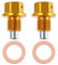 SG Store 2 Stück M12x1,5 Ölablassschraube Ersatz Kompatibel mit BMW E90/ E92/ E93/ E46/ E39/ 318/320/ 325 Ölwannen-Ablassschraube Aluminiumlegierung