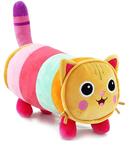 Zaloife Plüschtier Katze, Kuscheltier Plush 30cm, Stofftier Plüsch Puppe Geschenk für Kinder