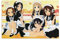 EKoKim K-on Anime-Poster, dekoratives Gemälde, Leinwand-Wandposter und Kunstdruck, modernes Familienschlafzimmer-Dekor-Poster, 20 x 30 cm