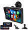 Podofo 7 Zoll Wireless Apple Carplay Android Auto Tragbares Autoradio Touchscreen Auto Stereo Radio mit Bluetooth, UKW-Übertragung, Apple Airplay, Spiegel-Link
