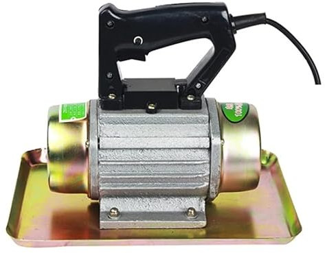 250 W tragbarer elektrischer Zementrüttler, Glättmaschine mit flacher Platte, tragbarer Betonpolierer 110 V JIYAMI'EN EL