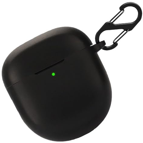 Silikon Hülle für Bose QuietComfort Ultra Tasche, Stoßfeste Schutzhülle und Haut Protective Case Cover für Bose QuietComfort Ultra with Keychain (Black)