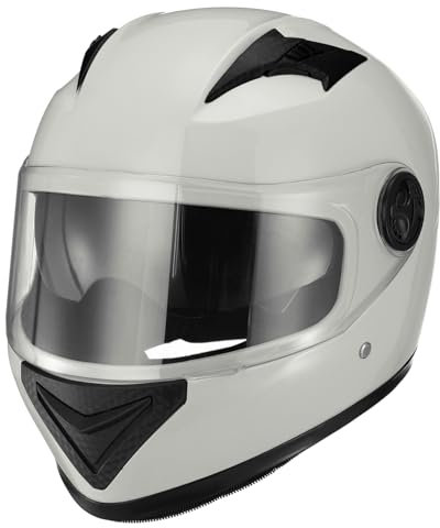 GLEAVI Antibeschlag-Helm Rennhelm Integralhelm Radrenn-Sturzhelm Fullface- -Helm Gesicht Motorradhelm Helme für Erwachsene Motorradhelme Winter-Motorradausrüstung Helm Plastik
