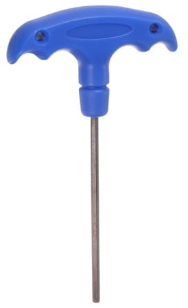 TOP-VIGOR 1 clé hexagonale H3 avec poignée en T, 3 mm en acier S2, clé hexagonale intérieure en T, clé Allen, outil de réparation de clé Allen