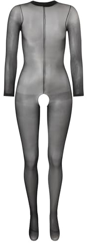 Camano Damen Transparenter Bodystocking ouvert 1er Pack