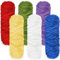 YINVA Chenille Wolle zum Häkeln 600g(6 Farben×100g) Chenille Wolle Flauschige Wolle Velvet Weiche Plüschwolle Häkelwolle für Anfänger Dicke Wolle zum Häkeln-Multicolor