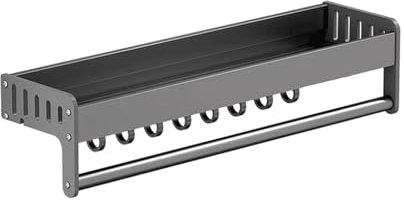 Aluminium-Badregale mit großer Kapazität und multifunktionalem Design für Wandmontage