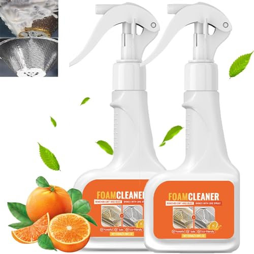 Küchenschaumreiniger-Spray, Mehrzweck-Schaumreiniger-Spray, spülfreies Entfettungsspray, kraftvolles Reinigen von Ölflecken in der Küche