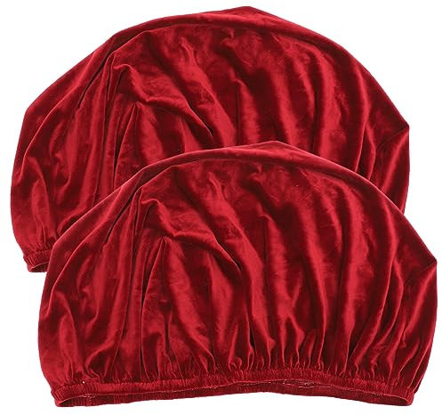 ULTECHNOVO 2Stücke Sofaüberwurf Elastische Couch Schutzhülle Wasserabweisend rutschfest für Haushaltscouch und Kissen für Einzelsofas Weinrot