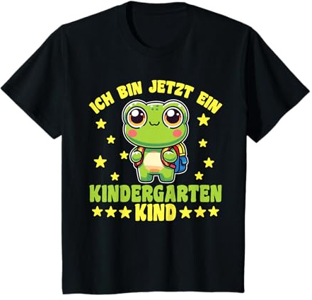 ich Bin jetzt EIN Kindergartenkind 2026 Kindergarten Frosch T-Shirt