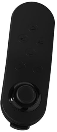 Giuneuow VR-Controller für Android IOS Telefon Bluetooth-Controller für Pad PC Smart TV Box Schwarz
