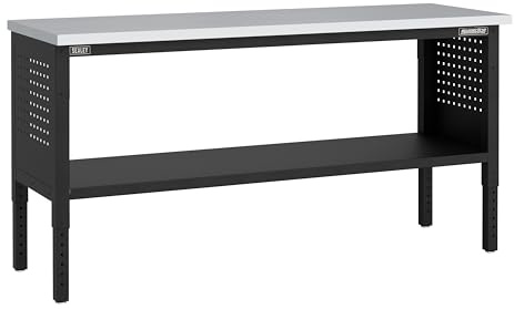 Sealey Superline PRO® Modular Workbench with Stainless Steel Worktop Adjustable Height 1830mm - APMWB72SS