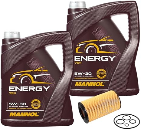 EISENFELS Inspektionspaket enthält 10 Liter Motoröl Energy 5W-30 Ölfilter für E-Klasse W211 W210 W212 SL R230 500 350 280 R129 320 SLK R171 300 R170