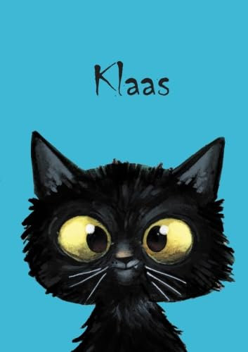 Klaas: Klaas - Katzen - Malbuch / Notizbuch / Tagebuch: A5 - blanko