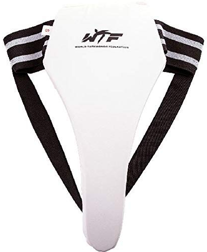 WACOKU WTF Taekwondo-zugelassener Wettkampf-Tiefschutz für Damen (XS)