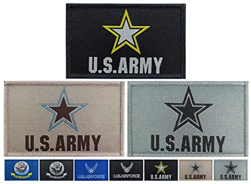 JBCD Armee-Flagge, US-Armee, taktische und Stolzflaggen für Kleidung, Hut und Militär-Patch, 3 Stück
