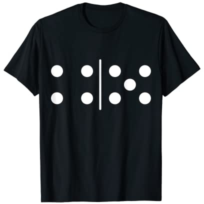 Fasching & Karneval - 4/5 Domino Stein Kostüm T-Shirt