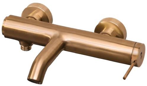 Essebagno Luisa mitigeur bain-douche mécanique or rose brossé
