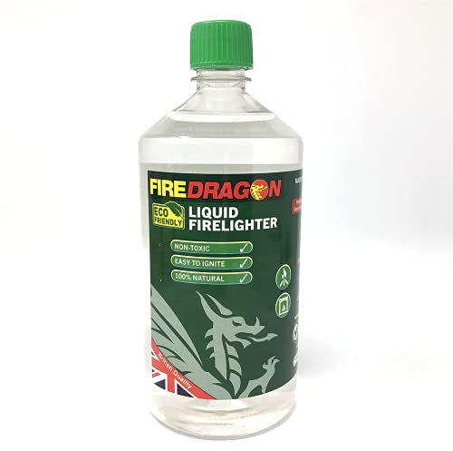 Fire Dragon CN345 Allume-feu Liquide au bioéthanol Transparent 1 l