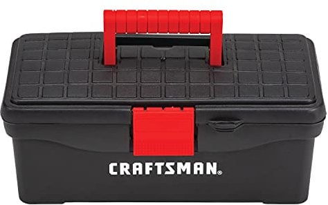 CRAFTSMAN Tool Box, Lockable, 13 in, Red/Black (CMST13004)