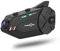 Cámara de Motocicleta FreedConn R1plus grabadora de Video para Motocicleta, Auriculares Bluetooth 1080P DVR 6 Jinetes, 1000M Grupo intercomunicador Sistemas de comunicación con y micrófono Suave