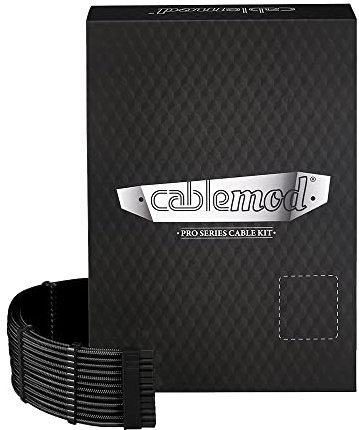 CableMod C-Series PRO ModMesh 12VHPWR Cable Kit für Corsair RM, RMi, RMX (Black Label) - schwarz