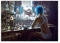 Displate Offiziell Cyberpunk 2077 MetallPoster Magnetische Befestigung Inklusive Lizenziert Bilder Hochwertiges Poster Concept Arts - Smoke and mirrors Poster 67.5 cm x 48 cm